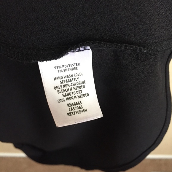 SALE
 Free Press sz Large Solid Black Swing Dress - Picture 6 of 7